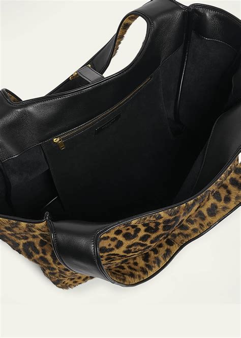 ysl borsa leopardata|Saint Laurent Bea YSL Leopard.